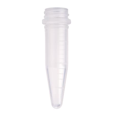 Celltreat TUBE ONLY, 1.5mL Screw Top Micro Tube, Conical Bttm, Grad, Non-sterile, PK1000 230823